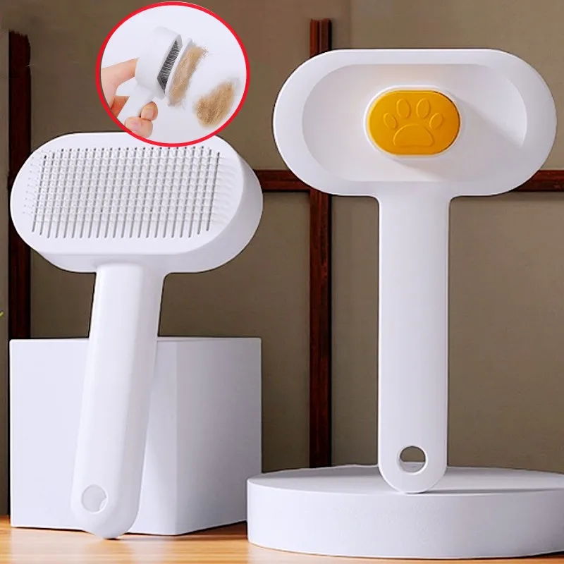 Dog Brush Automatic Pet Hair Remover Self Cleaning Cat Brush One Button Dog Grooming Brushes Massage Cat Comb Pet Accessories
Dog Brush Automatic Pet Hair Remover Self Cleaning Cat Brush One Button Dog Grooming Brushes Massage Cat Comb Pet Accessories
