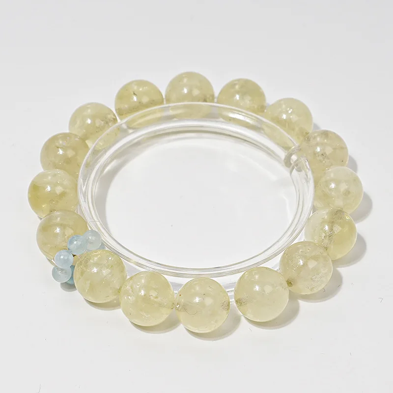 High-Quality Natural Lemon Quartz Women Fashionable Aquamarine Running Ring Whitening Bracelet
High-Quality Natural Lemon Quartz Women Fashionable Aquamarine Running Ring Whitening Bracelet