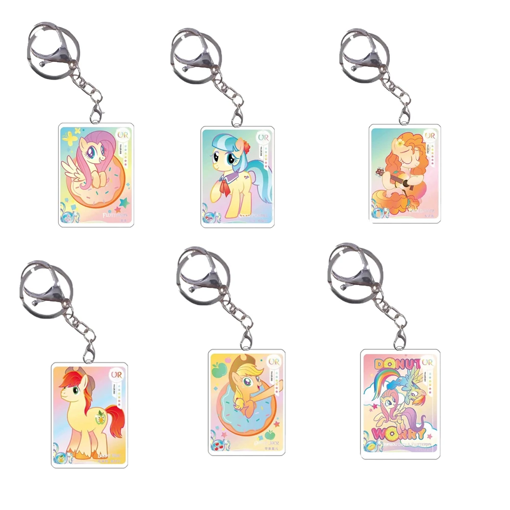 My Little Pony Key Chain Cards Style Anime Game Rarity Fluttershy Pinkie Pie Characters Self Made Acrylic Pendant Decoration Toy
My Little Pony Key Chain Cards Style Anime Game Rarity Fluttershy Pinkie Pie Characters Self Made Acrylic Pendant Decoration Toy