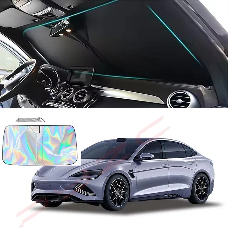 For BYD Seal DM-i 2023-2026 Car Windshield Sunshade Cover Front Window Sun Shade Visor Auto Interior UV Protection
For BYD Seal DM-i 2023-2026 Car Windshield Sunshade Cover Front Window Sun Shade Visor Auto Interior UV Protection