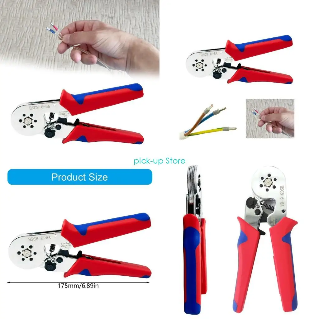 Q5WA High Carbon Steel Terminal Crimper Auto Adjusting Wire Crimping Pilers
Q5WA High Carbon Steel Terminal Crimper Auto Adjusting Wire Crimping Pilers