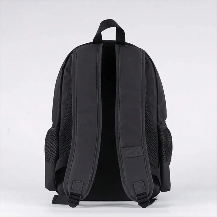 Black Adjustable Strap Backpack With Side Mesh Pockets For Men Laptop Travel Business
Black Adjustable Strap Backpack With Side Mesh Pockets For Men Laptop Travel Business