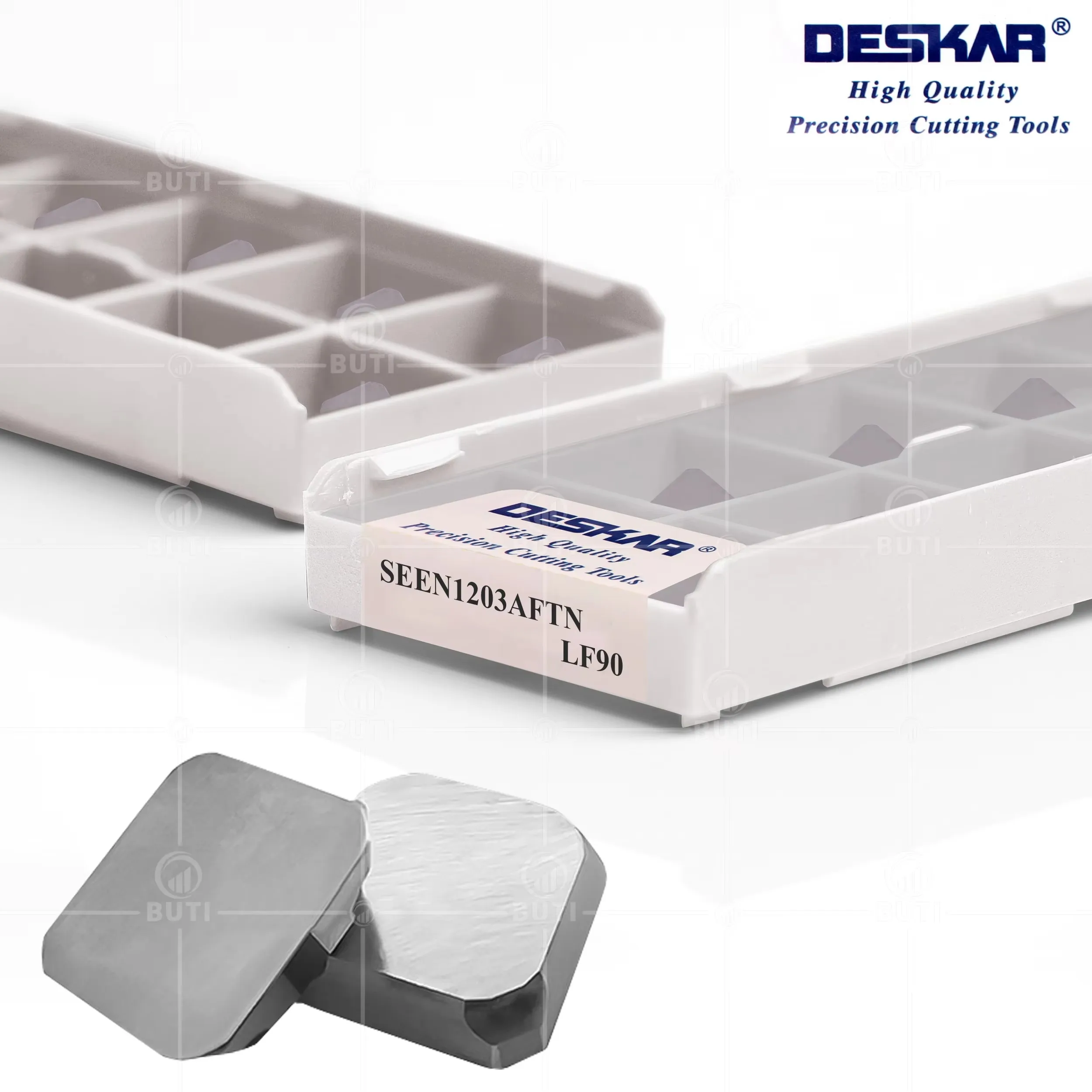 DESKAR 100% Original SEEN1203AFTN LF90 CNC Lathe Metal Ceramic Cutting Tools For Processing Steel And Iron Milling Inserts Tools
DESKAR 100% Original SEEN1203AFTN LF90 CNC Lathe Metal Ceramic Cutting Tools For Processing Steel And Iron Milling Inserts Tools