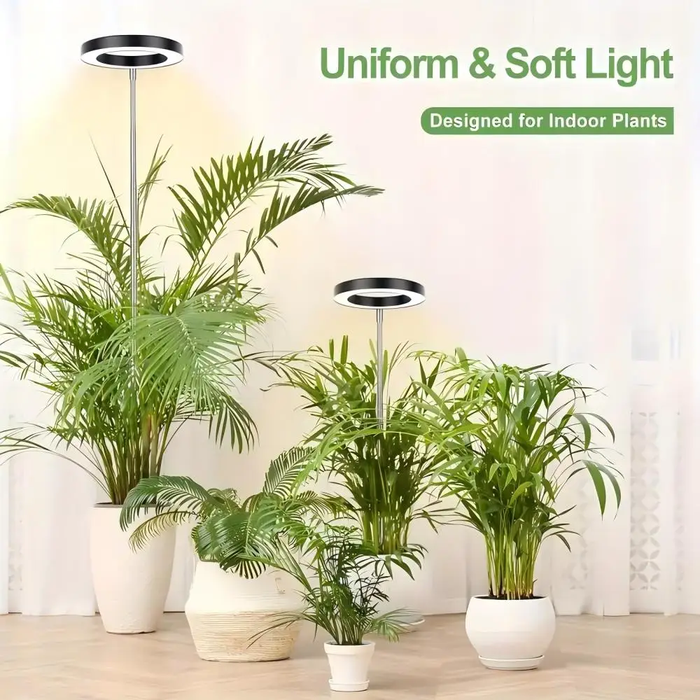 LED Plant Grow Light Height Adjustable 72 LED Full Spectrum Grow Lamp with 3 Timer Dimmable Height Adjustable Hydroponics Lamp
LED Plant Grow Light Height Adjustable 72 LED Full Spectrum Grow Lamp with 3 Timer Dimmable Height Adjustable Hydroponics Lamp