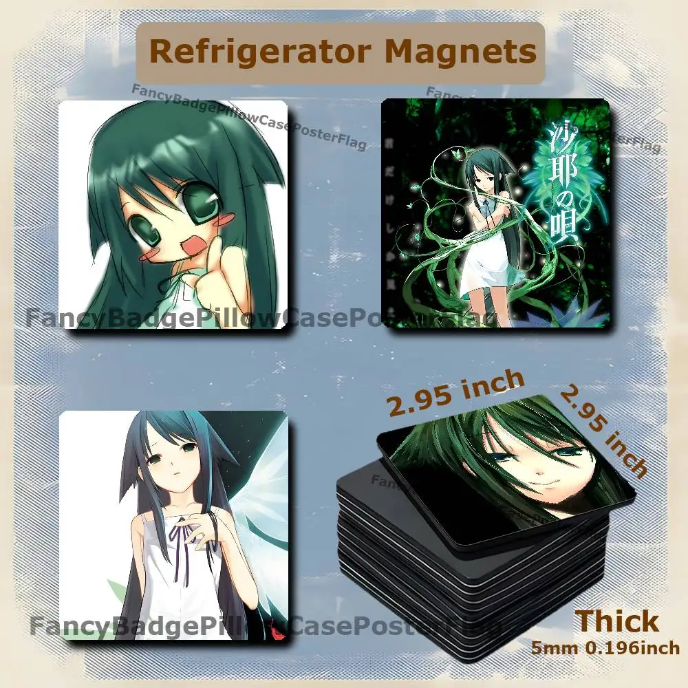 S-Saya No Uta The Song of Saya Fridge Refrigerator Magnet Set Creative Square Decorative Adhesive Stickers Magnets Festival Gift
S-Saya No Uta The Song of Saya Fridge Refrigerator Magnet Set Creative Square Decorative Adhesive Stickers Magnets Festival Gift