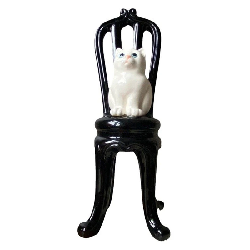 Cat And Chair Figurine Vintage Decorative Ornaments Home Decoration Desktop Ornaments Exquisite Gift
Cat And Chair Figurine Vintage Decorative Ornaments Home Decoration Desktop Ornaments Exquisite Gift