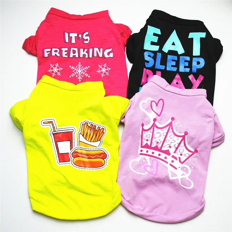 Cheap Dog Clothes Cute Dog Vest Shirt Pet Clothing for Dogs Costume Cotton Puppy Pet Clothes for Small Dogs Outfits Ropa Perro
Cheap Dog Clothes Cute Dog Vest Shirt Pet Clothing for Dogs Costume Cotton Puppy Pet Clothes for Small Dogs Outfits Ropa Perro