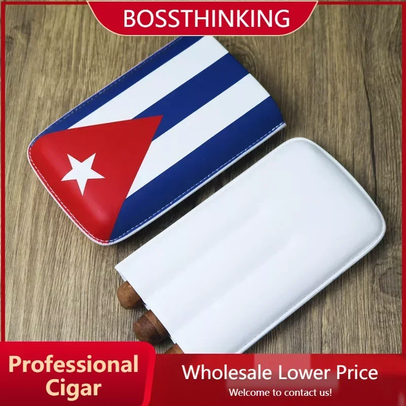 Creative Portable Cuba Cigar Humidor Storage Box Cuba Fashionable Cigar Case Travel Accessories Leather Portable Gift
Creative Portable Cuba Cigar Humidor Storage Box Cuba Fashionable Cigar Case Travel Accessories Leather Portable Gift
