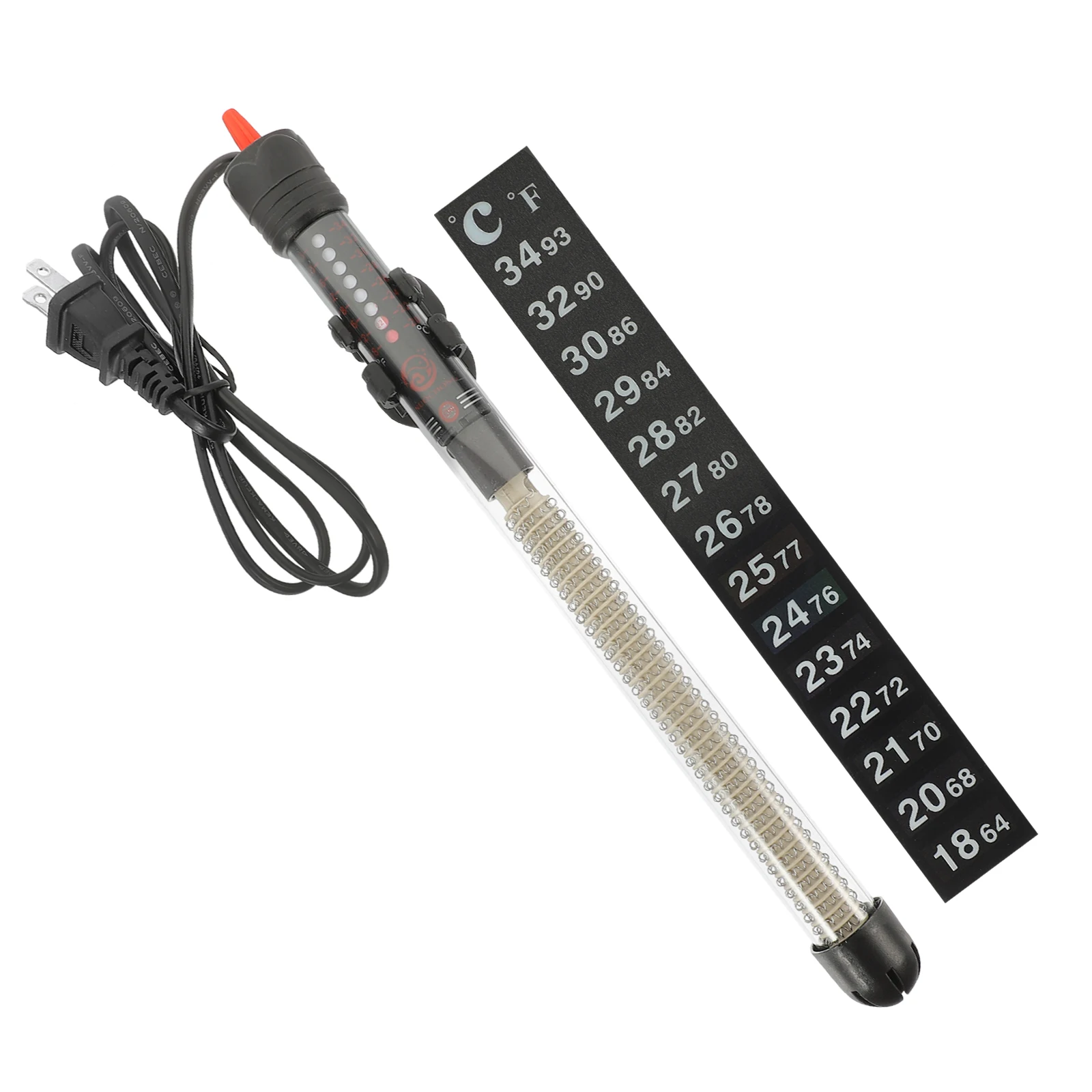 Heater for Fish Tank Submersible Aquarium Heating Rod Freshwater Temperature Adjustment Saltwater
Heater for Fish Tank Submersible Aquarium Heating Rod Freshwater Temperature Adjustment Saltwater