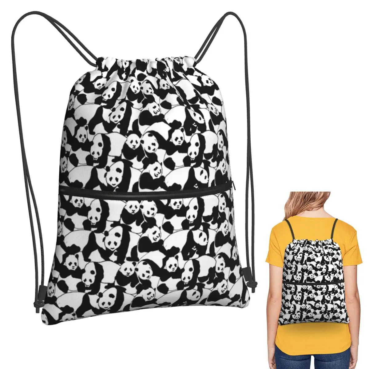 Рюкзаки с рисунком панды 1, модные портативные сумки на шнурке, спортивная сумка, сумки для книг для мужчин и женщин, школьные
Рюкзаки с рисунком панды 1, модные портативные сумки на шнурке, спортивная сумка, сумки для книг для мужчин и женщин, школьные