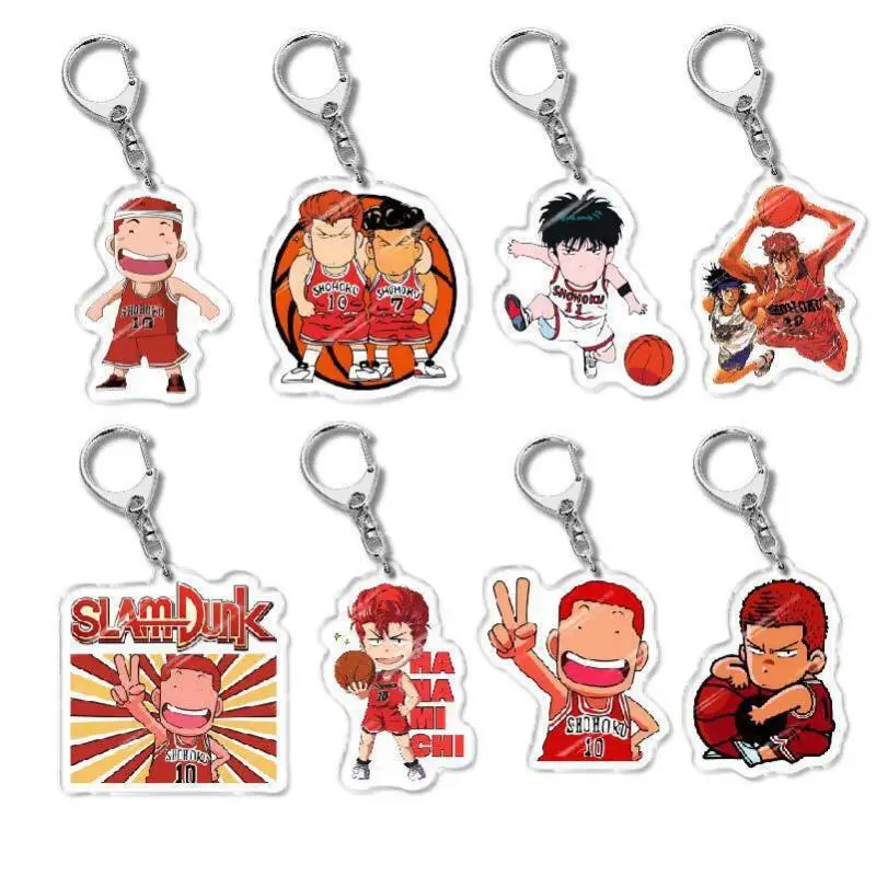 Slam Dunk Sakuragi Hanamichi Cartoon Acrylic Keychain Anime Peripheral Backpack Pendant Creative Toys A Holiday Gift for Friends
Slam Dunk Sakuragi Hanamichi Cartoon Acrylic Keychain Anime Peripheral Backpack Pendant Creative Toys A Holiday Gift for Friends