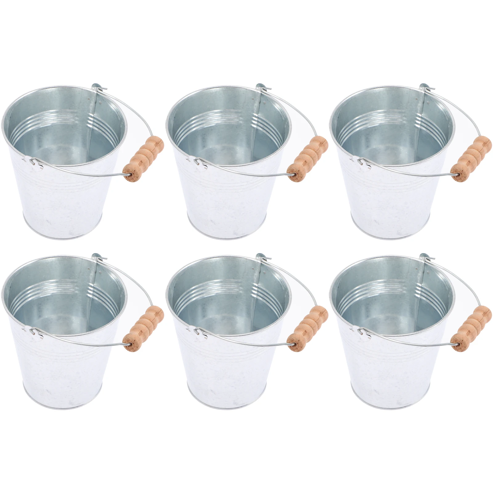 6pcs Mini Tinplate Buckets for Ice Snacks French Fries Portable Wooden Handle Food Container Flowerpot Kitchen Bar Supplies
6pcs Mini Tinplate Buckets for Ice Snacks French Fries Portable Wooden Handle Food Container Flowerpot Kitchen Bar Supplies
