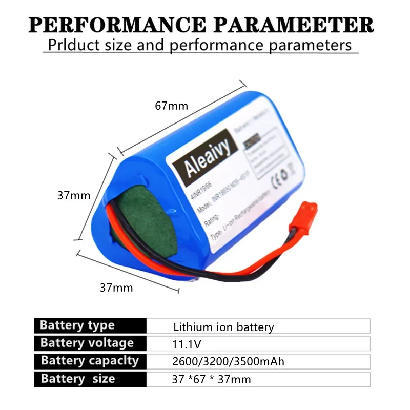 Battery Replacement for Ecovacs ilife Robot Cleaner - 11.1V 3500mAh Parts Fits V1 V3 X3 V5 X5 V5S CW310 CEN250
Battery Replacement for Ecovacs ilife Robot Cleaner - 11.1V 3500mAh Parts Fits V1 V3 X3 V5 X5 V5S CW310 CEN250