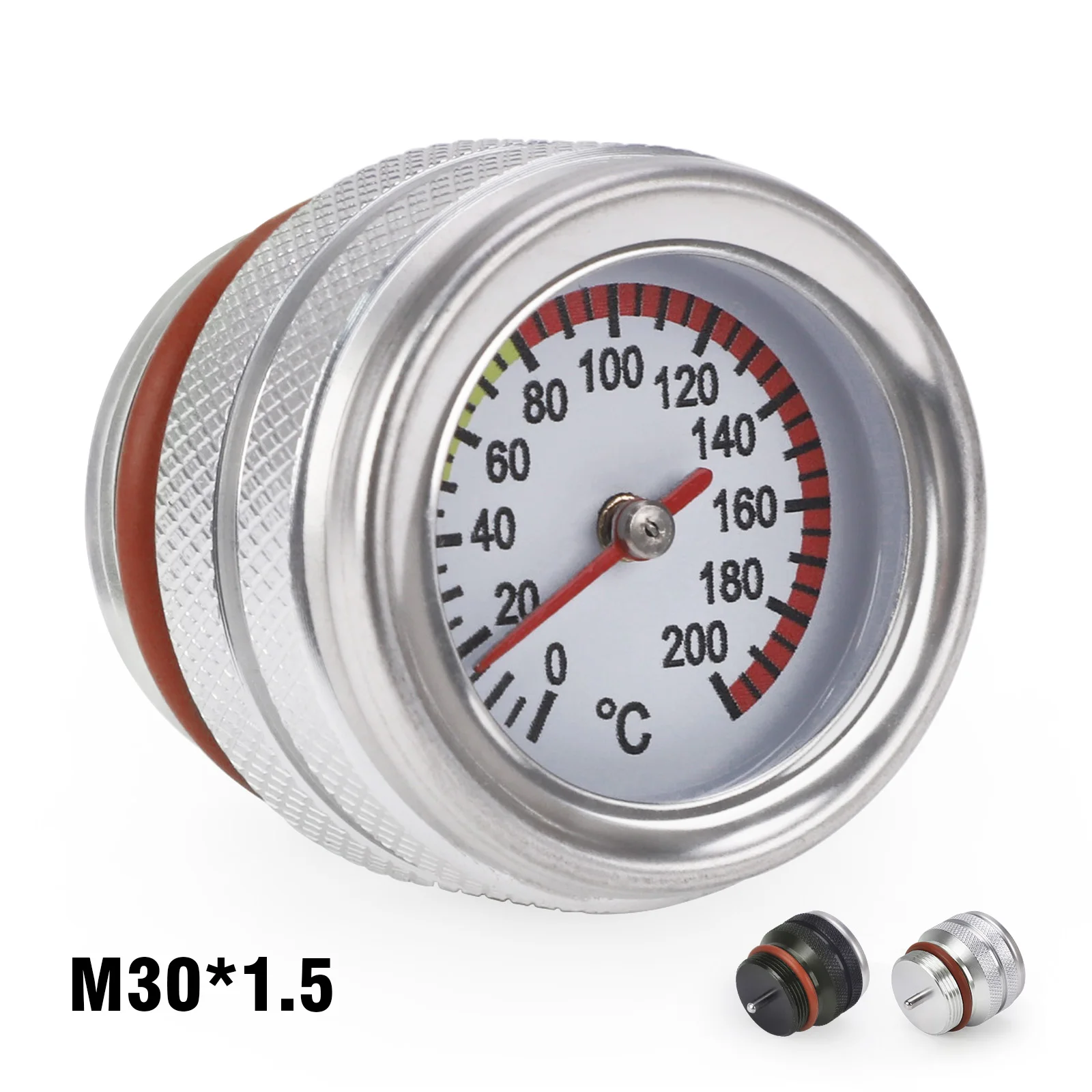 M30X1.5 Motorcycle Fuel Tank Cap With Oil Temperature Gauge Engine Valve Cover Oil Filler Cap For Kawasaki 650 KLR 87-98
M30X1.5 Motorcycle Fuel Tank Cap With Oil Temperature Gauge Engine Valve Cover Oil Filler Cap For Kawasaki 650 KLR 87-98