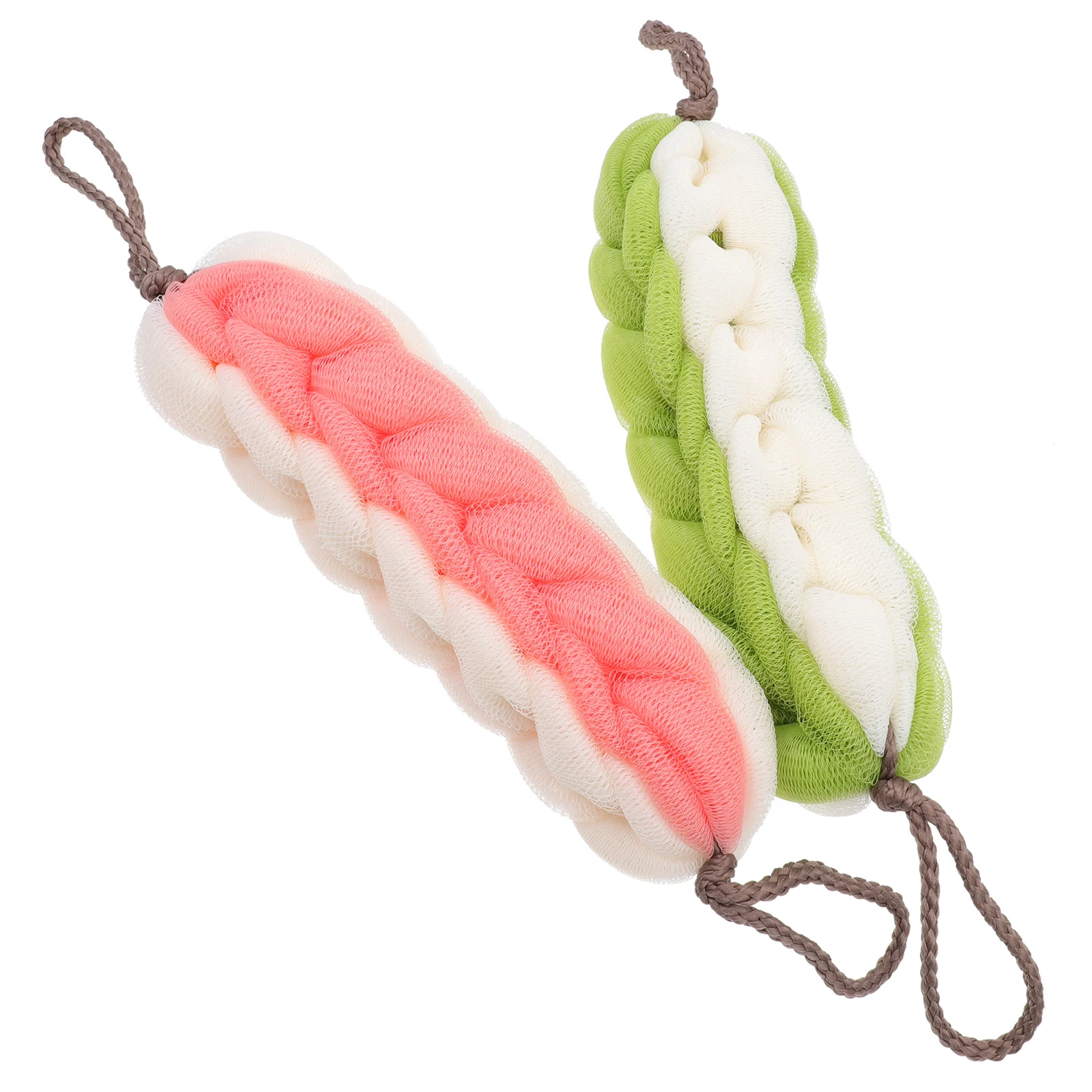 2 Pcs Back Scrubber Bath Towel Long Strip Premium PE Material Shower Cleaning Body Massage Bathing Tool Home Use
2 Pcs Back Scrubber Bath Towel Long Strip Premium PE Material Shower Cleaning Body Massage Bathing Tool Home Use