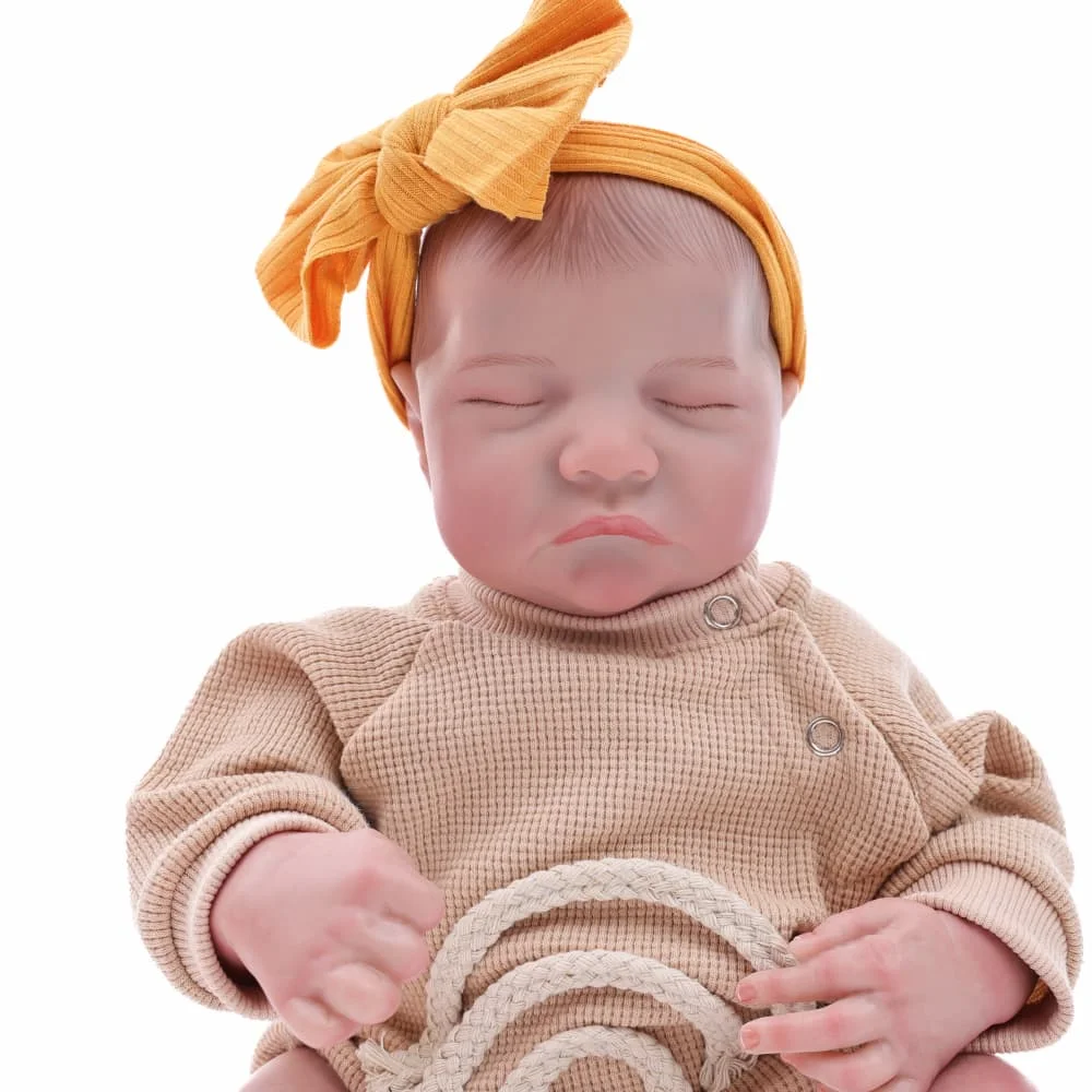 Cloveray 20 inch Realistic Vinyl Doll Cute Simulation Reborn Baby Doll Vinyl Limb Cloth Body Doll Handmade Toy Kid Birthday Gift
Cloveray 20 inch Realistic Vinyl Doll Cute Simulation Reborn Baby Doll Vinyl Limb Cloth Body Doll Handmade Toy Kid Birthday Gift