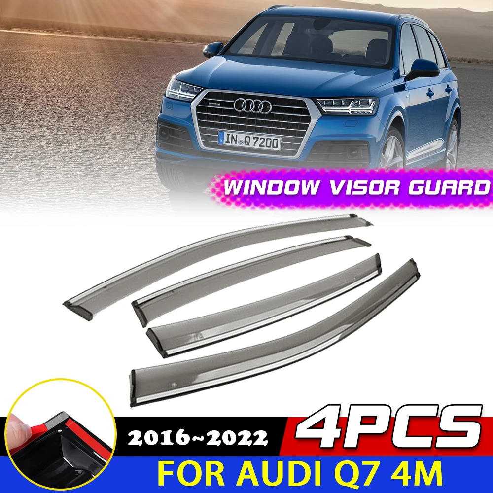 Car Windows Visor for Audi Q7 4M 2016~2022 Deflector Awnings Shelters Sun Rain Eyebrow Guard Cover Sticker Accessorie 2017 2018
Car Windows Visor for Audi Q7 4M 2016~2022 Deflector Awnings Shelters Sun Rain Eyebrow Guard Cover Sticker Accessorie 2017 2018