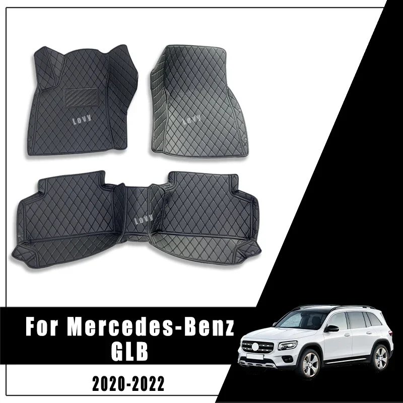 Для Mercedes Benz GLB 2020 2021 2022 2023 (5 мест) Автомобильные коврики Ковры Водонепроницаемые коврики Индивидуальный чехол Аксессуары для интерьера
Для Mercedes Benz GLB 2020 2021 2022 2023 (5 мест) Автомобильные коврики Ковры Водонепроницаемые коврики Индивидуальный чехол Аксессуары для интерьера