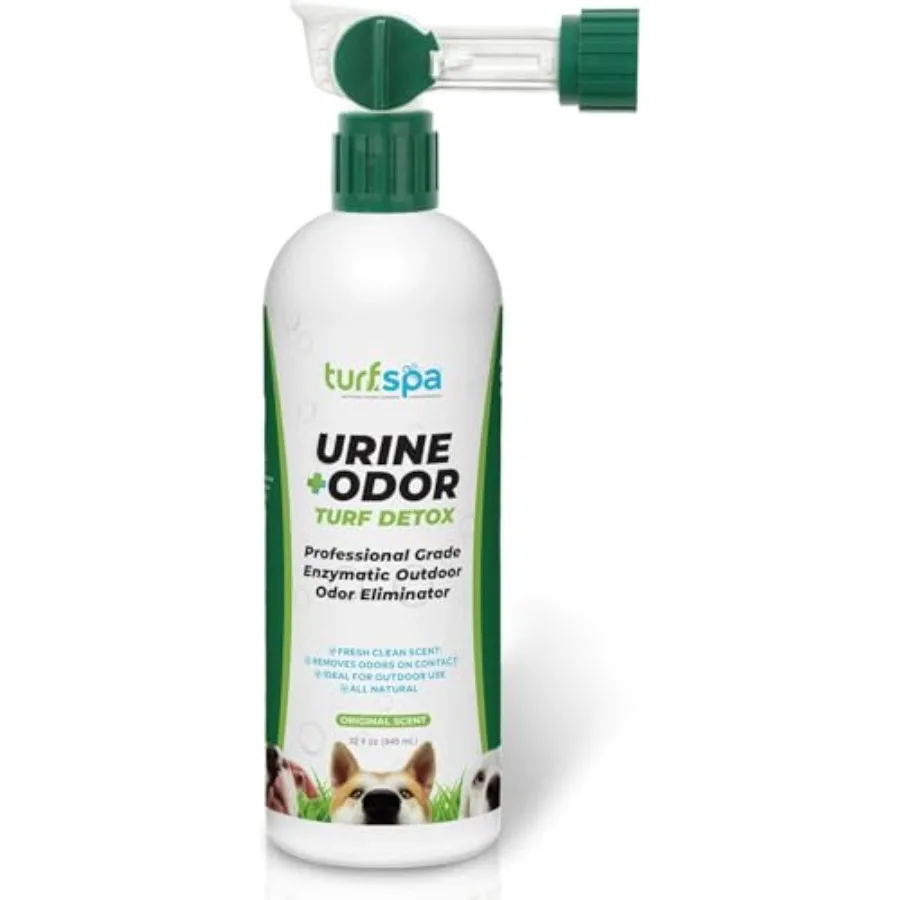 Urine and Odor Turf Detox: Professional Enzyme Cleaner and Odor Eliminator for Artificial Grass, Turf, Concrete, Patio and Kenn
Urine and Odor Turf Detox: Professional Enzyme Cleaner and Odor Eliminator for Artificial Grass, Turf, Concrete, Patio and Kenn