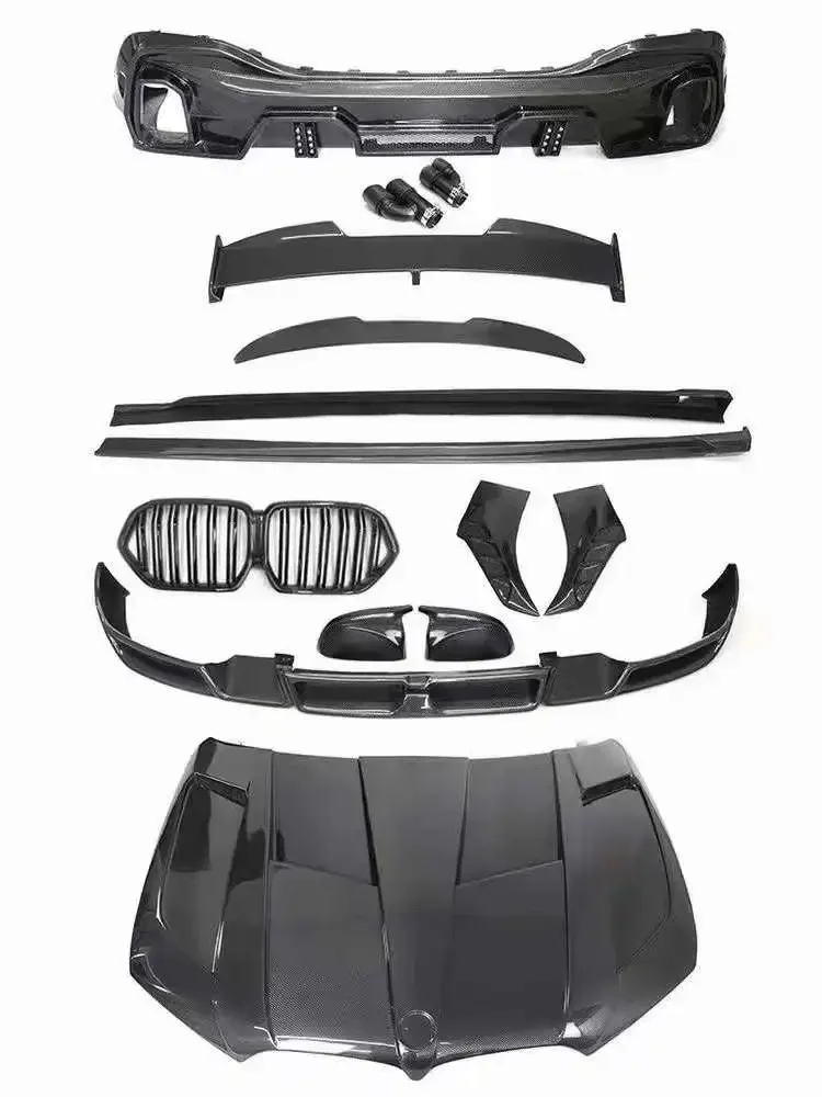 High Quality Carbon Fiber Front Lip Side Skirt Extension Rear Diffuser Hood Lens Case For X6 G06 19+High quality
High Quality Carbon Fiber Front Lip Side Skirt Extension Rear Diffuser Hood Lens Case For X6 G06 19+High quality