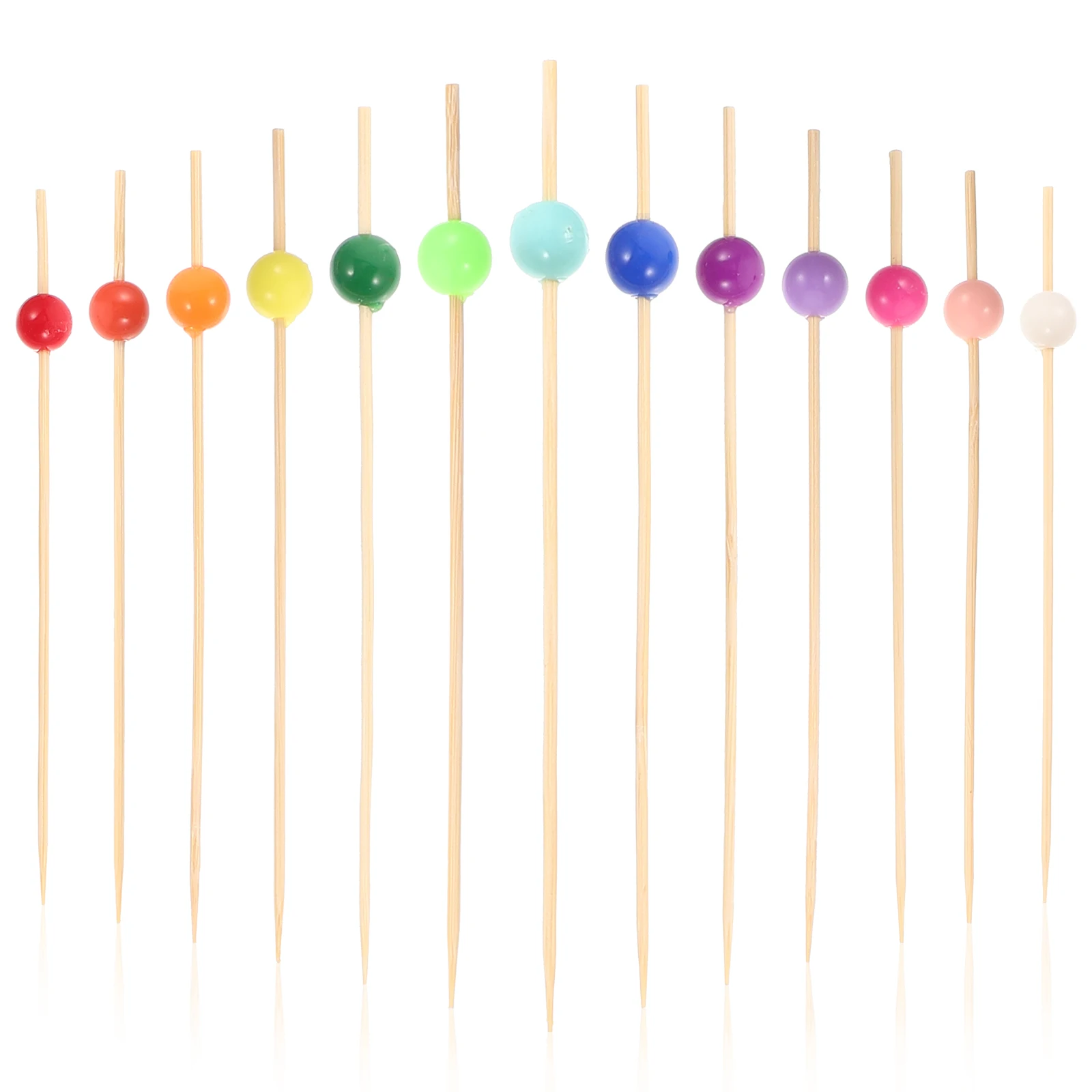 100 Pcs Fruit Pick Set Elegant Food Picks Household Stick Party Decorative Acrylic Portable Dessert Bamboo Cocktail Toothpicks
100 Pcs Fruit Pick Set Elegant Food Picks Household Stick Party Decorative Acrylic Portable Dessert Bamboo Cocktail Toothpicks