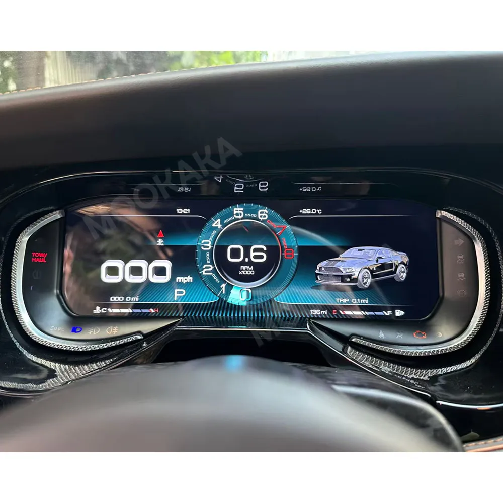 Digital Dashboard Carplay For Ford Mustang Shelby GT500 2009~2014 Car Cluster LCD Meter Virtual Cockpit Digital Instrument Panel
Digital Dashboard Carplay For Ford Mustang Shelby GT500 2009~2014 Car Cluster LCD Meter Virtual Cockpit Digital Instrument Panel
