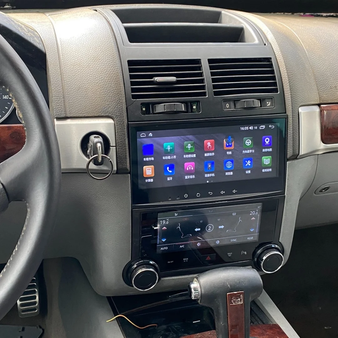 7 Inch Digital Climate Display AC panel For Volkswagen Touareg 2003-2010 Air Conditioner Control Touch Activated LCD Screen
7 Inch Digital Climate Display AC panel For Volkswagen Touareg 2003-2010 Air Conditioner Control Touch Activated LCD Screen