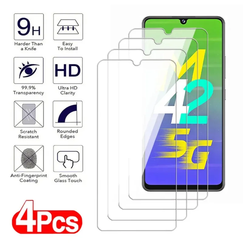 4Pcs Tempered Glass For Samsung Galaxy M31 M32 M33 M34 M42 M51 M52 M53 M54 M62 4G 5G Screen Protector Samsung M31S glass Film
4Pcs Tempered Glass For Samsung Galaxy M31 M32 M33 M34 M42 M51 M52 M53 M54 M62 4G 5G Screen Protector Samsung M31S glass Film