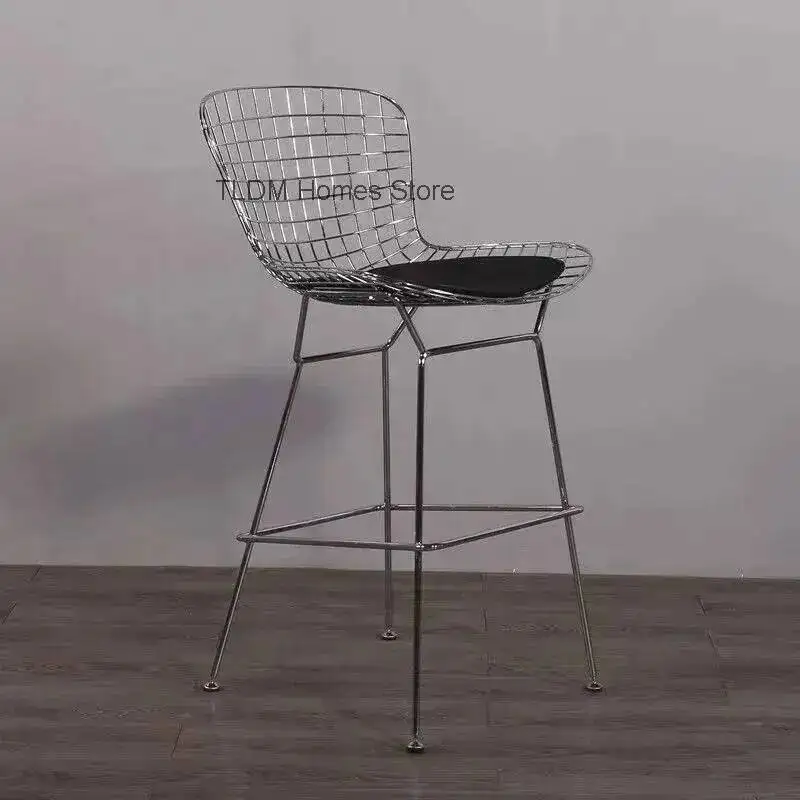 Industrial Designer Bar Chairs Metal Modern Ergonomic Sturdy Island High Chairs Counter Unique Backrest Sillas De Bar Furniture
Industrial Designer Bar Chairs Metal Modern Ergonomic Sturdy Island High Chairs Counter Unique Backrest Sillas De Bar Furniture