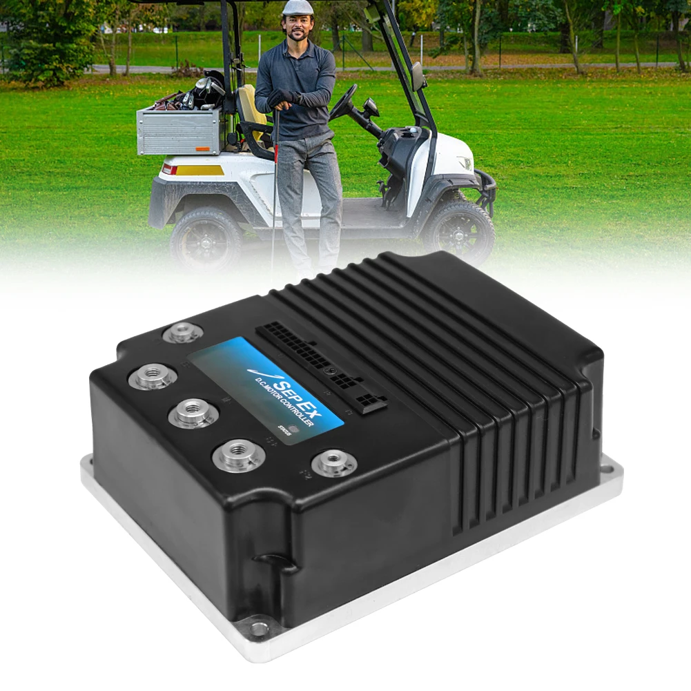Replace 1268-5503 DC Controller, 48V 500A SepEx Motor Controller for Curtis Tomberlin Emerge Golf Cart
Replace 1268-5503 DC Controller, 48V 500A SepEx Motor Controller for Curtis Tomberlin Emerge Golf Cart