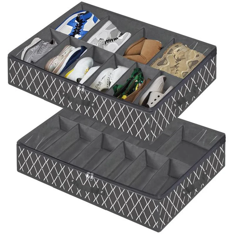 Bed Bottom Shoes Clothing Storage Box Transparent Packaging Storage Box Foldable Non-woven Plaid Storage and Finishing Bag
Bed Bottom Shoes Clothing Storage Box Transparent Packaging Storage Box Foldable Non-woven Plaid Storage and Finishing Bag
