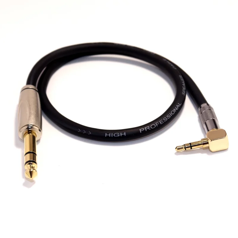3.5mm to 6.5mm audio cable, 1/8 inch to 1/4 inch adapter cable, for mobile phones, power amplifiers, speakers, electronic drums
3.5mm to 6.5mm audio cable, 1/8 inch to 1/4 inch adapter cable, for mobile phones, power amplifiers, speakers, electronic drums