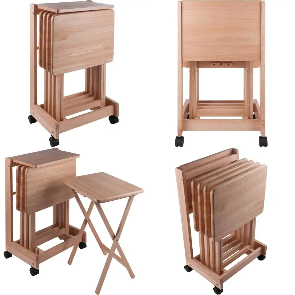 Набор столов для закусок большого размера Dylan из 5 предметов с отделкой из натурального дерева
Набор столов для закусок большого размера Dylan из 5 предметов с отделкой из натурального дерева