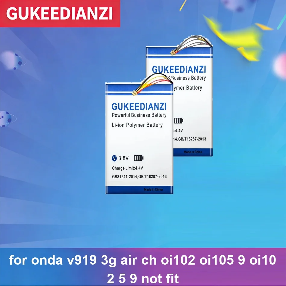 Tablet Battery Premium Replacement 12500mAh For Onda V919 3G Air CH OI102 OI105 9 OI10 2 5 9 Not Fit
Tablet Battery Premium Replacement 12500mAh For Onda V919 3G Air CH OI102 OI105 9 OI10 2 5 9 Not Fit