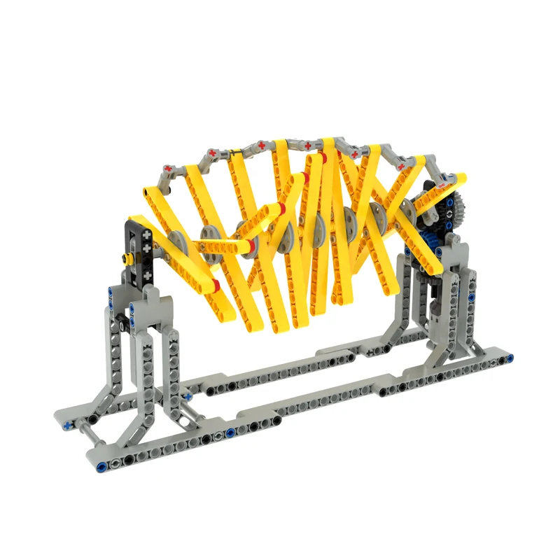 Lpuranol Building Block Robot Gear Mechanical Gear Technology Teaching Aid Assembly Swirling Linkage Mechanism MOC
Lpuranol Building Block Robot Gear Mechanical Gear Technology Teaching Aid Assembly Swirling Linkage Mechanism MOC