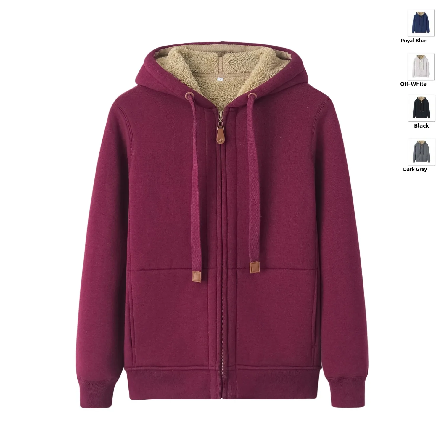 Women's Fleece Lined Short Hoodie Thickened Autumn Winter Sweatshirt Loose Fit Sporty Cardigan Style Zipper Closure Long Sleeve
Women's Fleece Lined Short Hoodie Thickened Autumn Winter Sweatshirt Loose Fit Sporty Cardigan Style Zipper Closure Long Sleeve