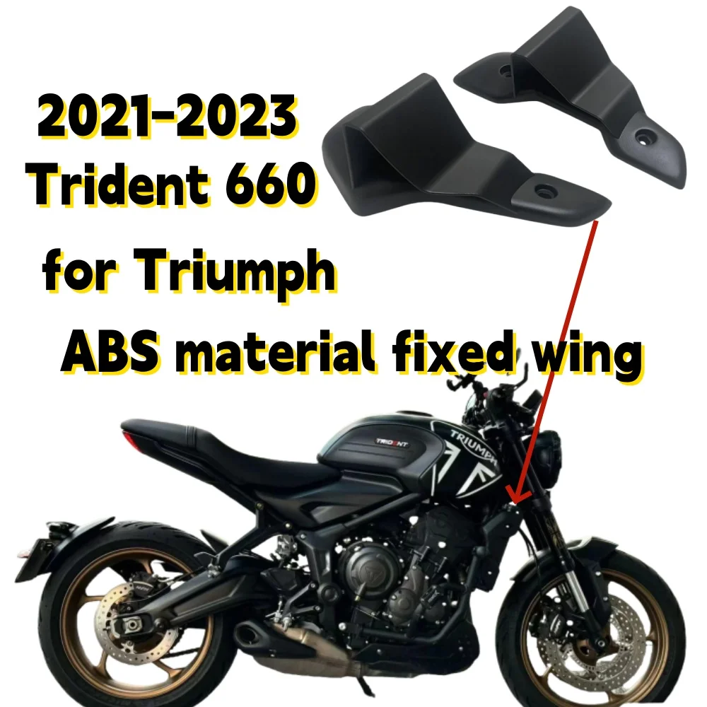 FOR Triumph Street Triple 660 (2021-2023 Models) - Side Spoilers, Side Wings, Aerodynamic Wings, Fixed Wings, Motorcycle Accesso
FOR Triumph Street Triple 660 (2021-2023 Models) - Side Spoilers, Side Wings, Aerodynamic Wings, Fixed Wings, Motorcycle Accesso