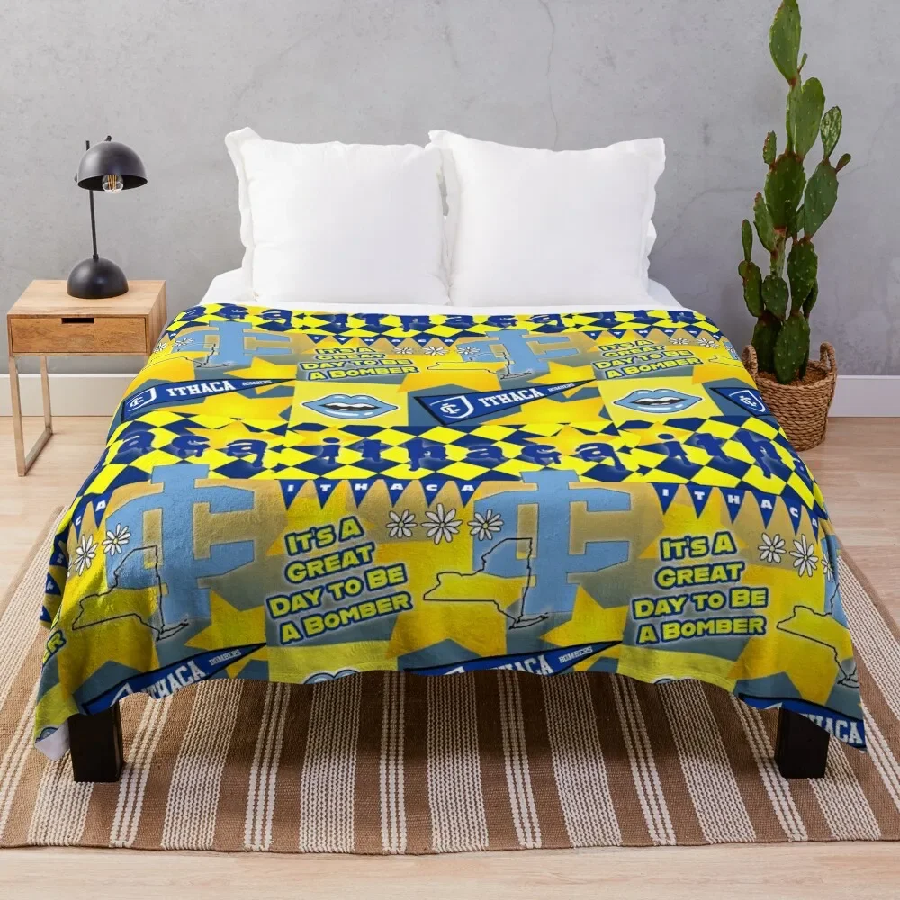 Ithaca College Poster Throw Blanket Warm Flannel Blanket for Couch Chair Bedroom
Ithaca College Poster Throw Blanket Warm Flannel Blanket for Couch Chair Bedroom