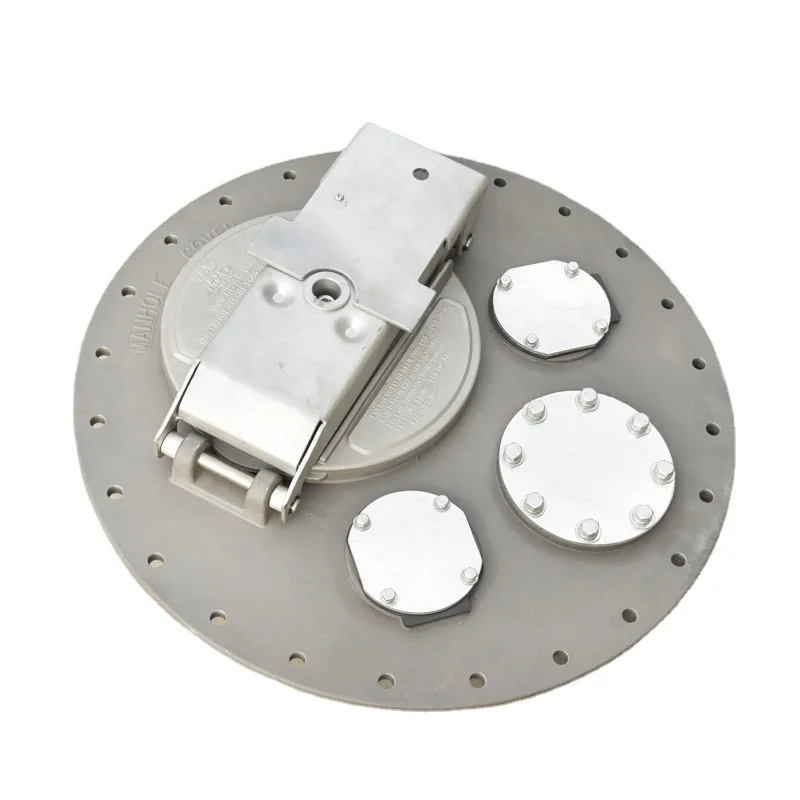 Fuel Tanker Manhole Cover Stainless Steel European Standard Oil Truck Manhole Tank Truck Parts
Fuel Tanker Manhole Cover Stainless Steel European Standard Oil Truck Manhole Tank Truck Parts