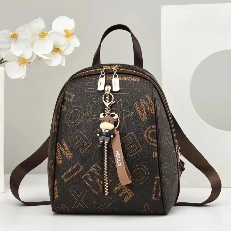 Women Backpack Fashion Anti-theft School Bag Designer Printing Leather Female Large Capacity Travel Shoulder Handbag Women's Bag
Women Backpack Fashion Anti-theft School Bag Designer Printing Leather Female Large Capacity Travel Shoulder Handbag Women's Bag