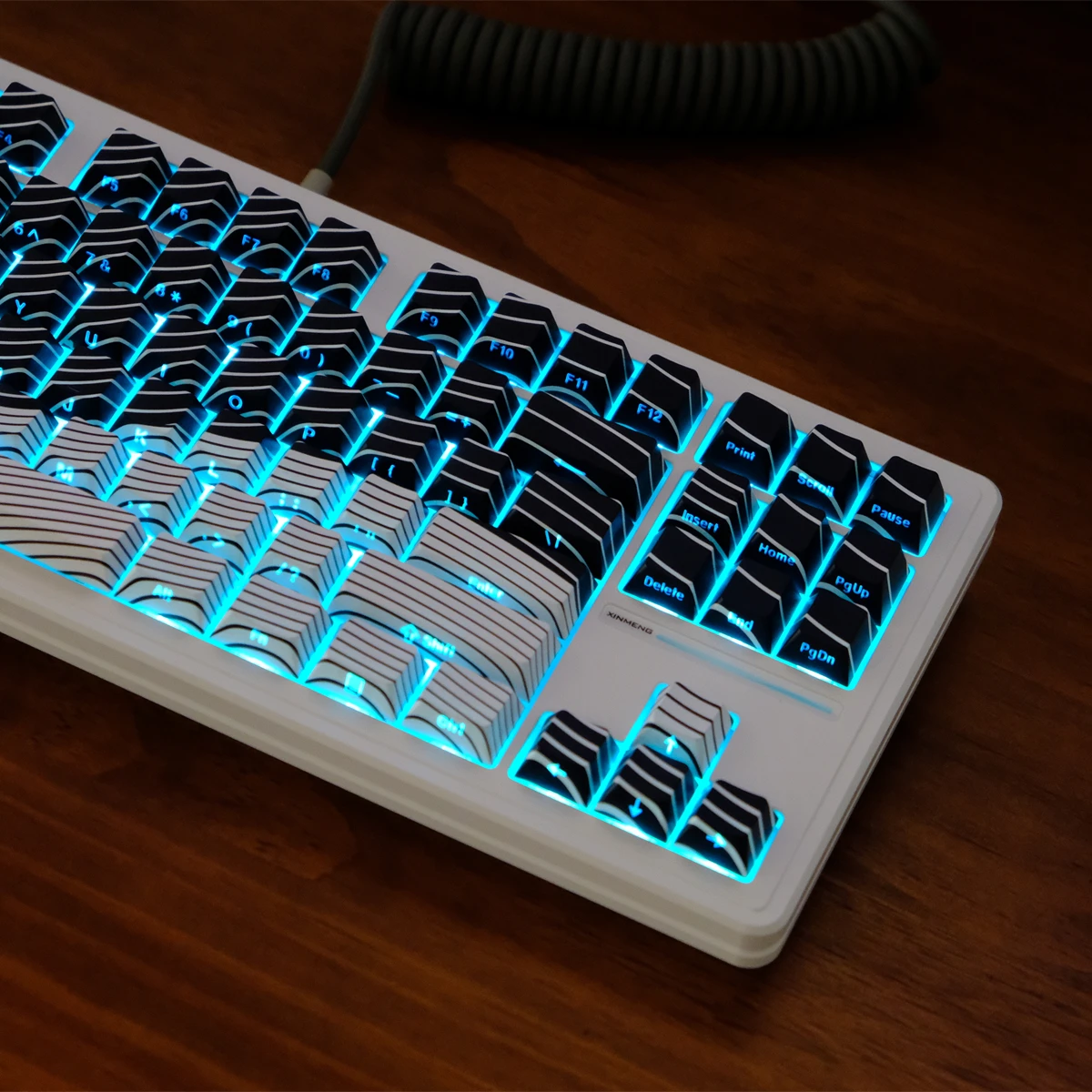 Black White Topograph Double Shot PBT Keycap Side Printed RGB Backlit Keycaps Dye Sublimation Keycaps for MX Switches Keyboard
Black White Topograph Double Shot PBT Keycap Side Printed RGB Backlit Keycaps Dye Sublimation Keycaps for MX Switches Keyboard