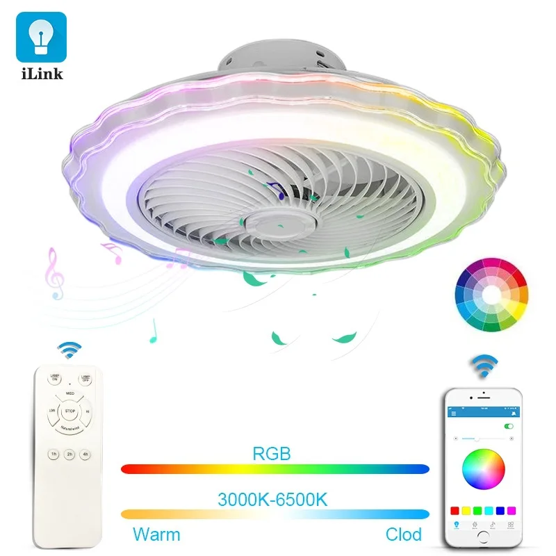 Living room ceiling fan light, modern and simple household ceiling fan light, dining room bedroom with electric fan App Control
Living room ceiling fan light, modern and simple household ceiling fan light, dining room bedroom with electric fan App Control