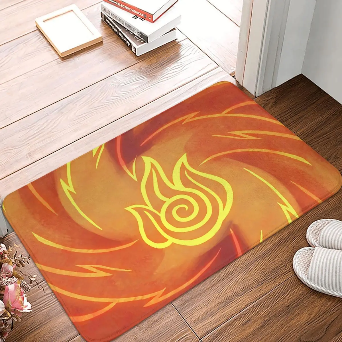 Non-slip Doormat Fire Red Bath Kitchen Mat Outdoor Carpet Flannel Pattern Decor
Non-slip Doormat Fire Red Bath Kitchen Mat Outdoor Carpet Flannel Pattern Decor