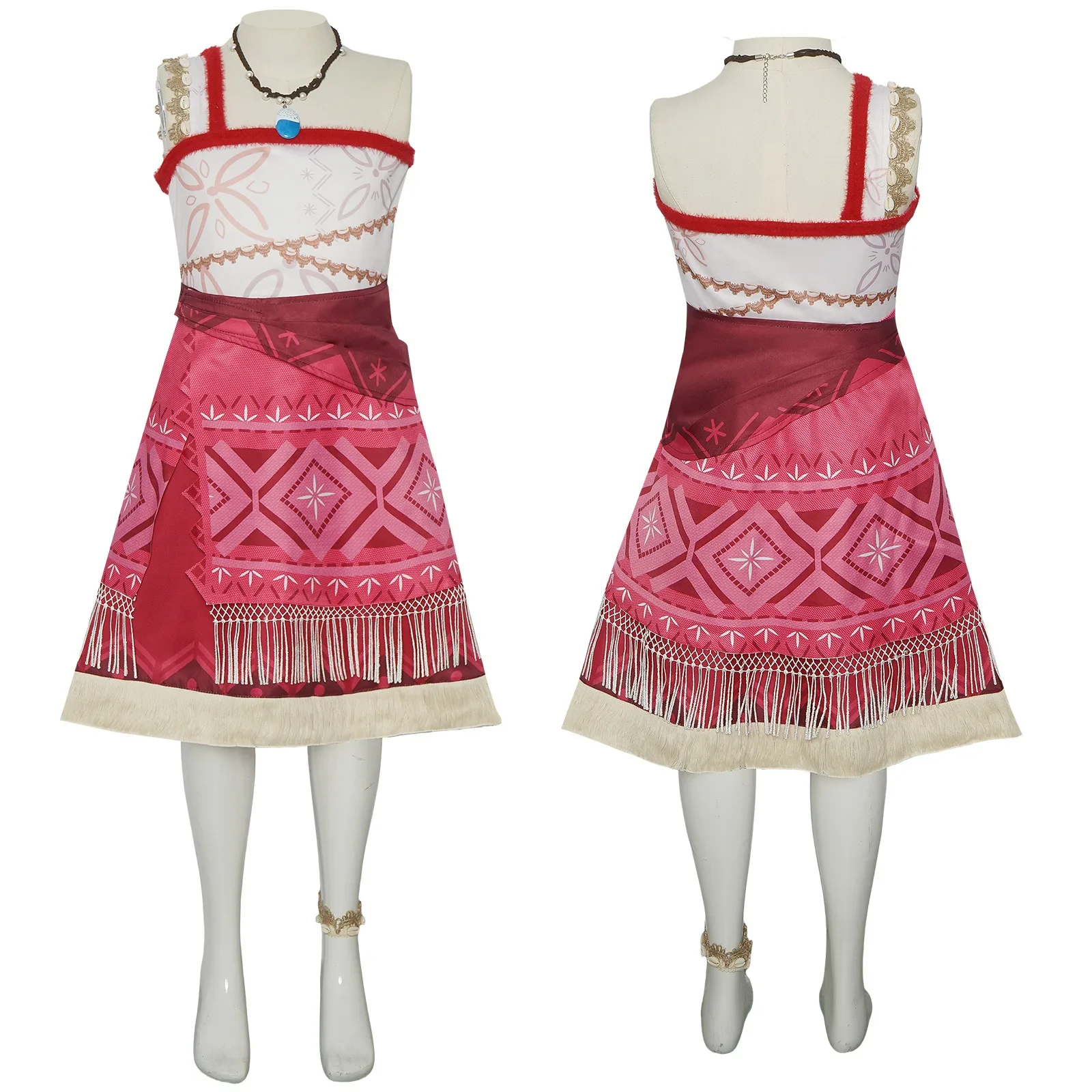 Moanaa Cosplay Costume Women Adventure Outfit Skirt Set Princess Dress Up with Necklace for Halloween Carnival Party
Moanaa Cosplay Costume Women Adventure Outfit Skirt Set Princess Dress Up with Necklace for Halloween Carnival Party