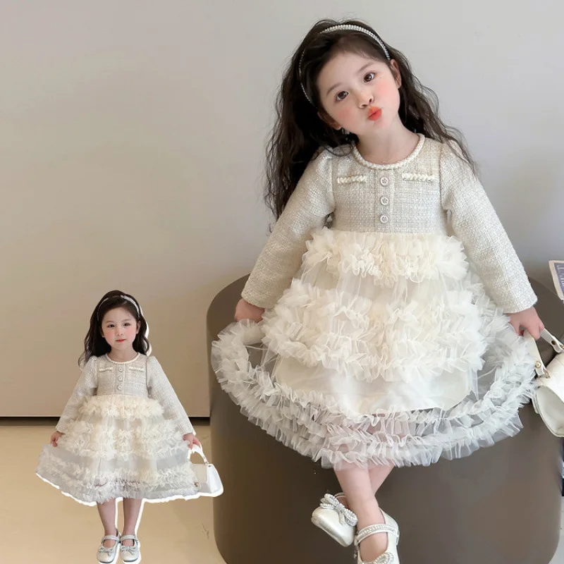 Детское модное платье-тортик для девочек на весну-осень 2026 года, новинка, весеннее платье принцессы для малышек
Детское модное платье-тортик для девочек на весну-осень 2026 года, новинка, весеннее платье принцессы для малышек