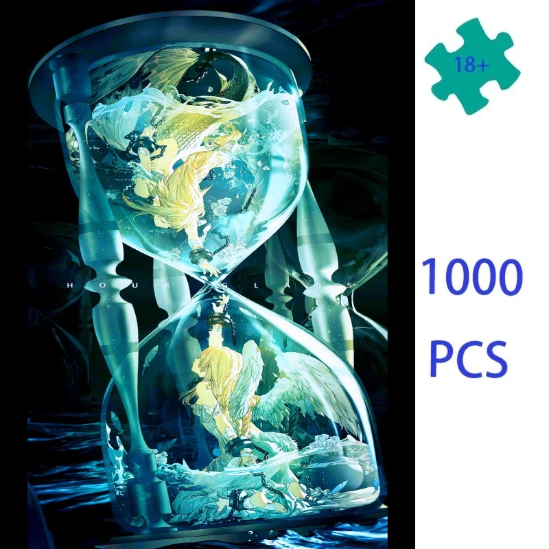 500/1000PCS Jigsaw Puzzle Hourglass with Mermaid and Angel Home Family Activity Games for Gameroom Bedroom Home Decor Frameless
500/1000PCS Jigsaw Puzzle Hourglass with Mermaid and Angel Home Family Activity Games for Gameroom Bedroom Home Decor Frameless
