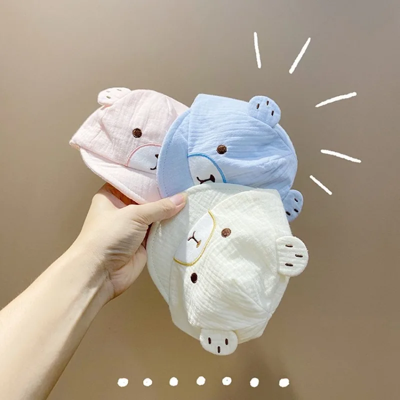 Baby Hat Spring and Autumn Thin Cap Pure Cotton Newborn Tire Hat Cute Infant 0 January March Baby Hat Summer
Baby Hat Spring and Autumn Thin Cap Pure Cotton Newborn Tire Hat Cute Infant 0 January March Baby Hat Summer