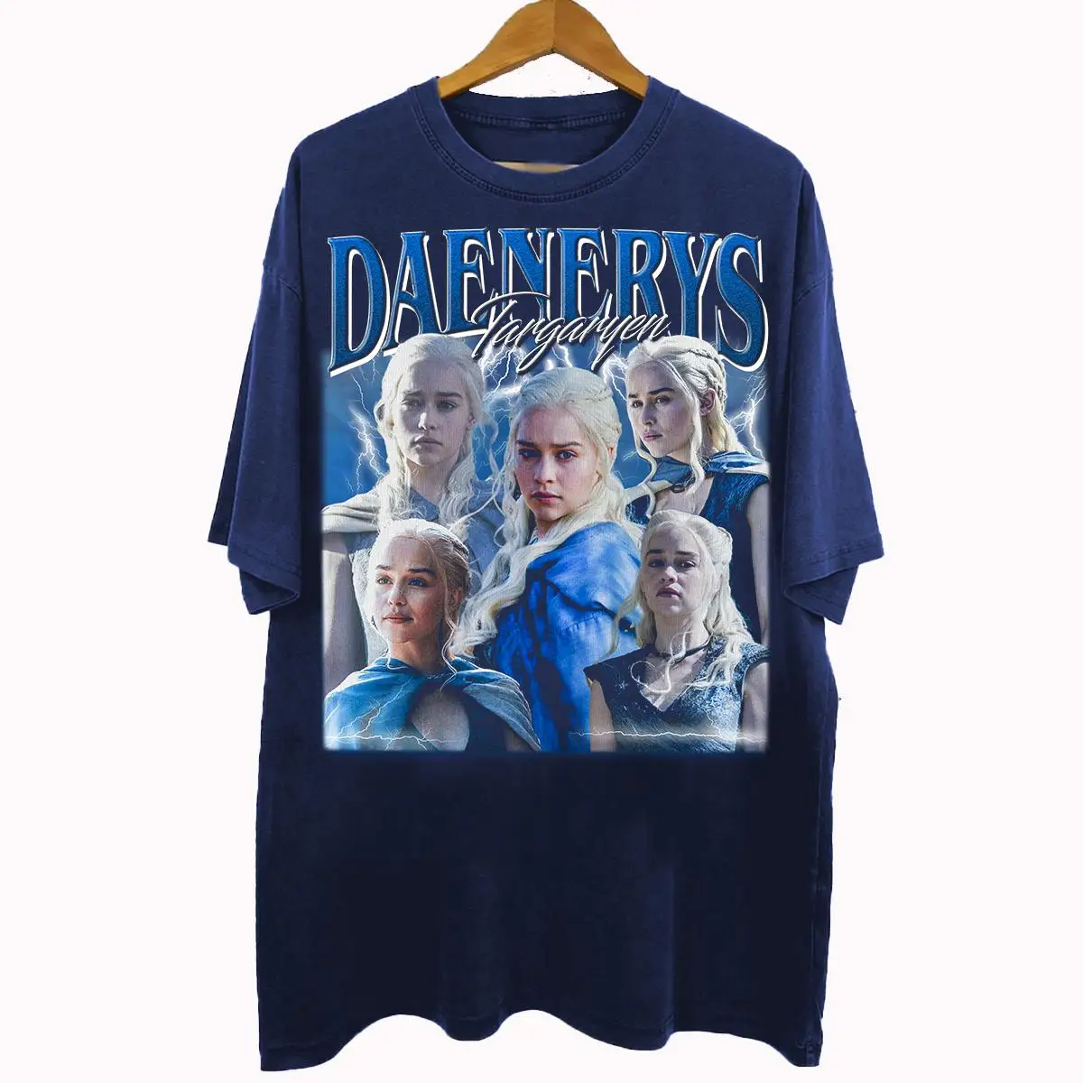 90s Retro Pirated Style Daenerys Targaryen T-shirt, Retro Targaryen Family Ice and Fire Song Unisex T-shirt
90s Retro Pirated Style Daenerys Targaryen T-shirt, Retro Targaryen Family Ice and Fire Song Unisex T-shirt