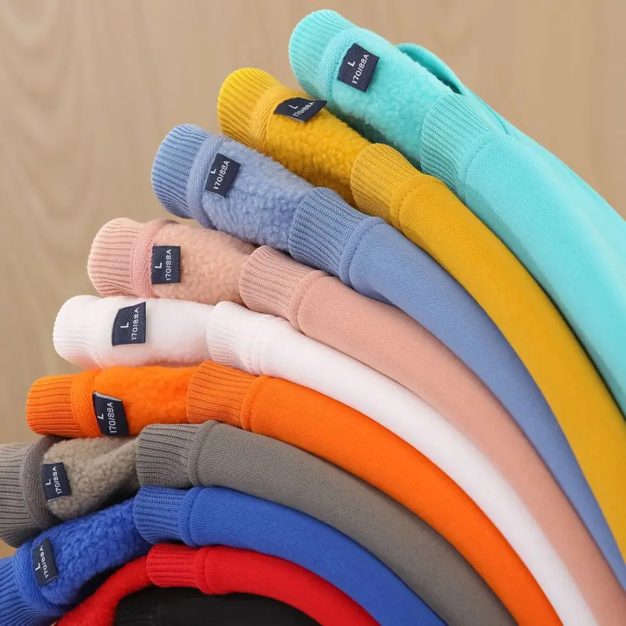 350g Long Sleeve Fleece Sweatshirts Comfortable Soft Fabric Men's Casual Streetwear Style Clothing Plus Size Loose Fit Solid Top
350g Long Sleeve Fleece Sweatshirts Comfortable Soft Fabric Men's Casual Streetwear Style Clothing Plus Size Loose Fit Solid Top