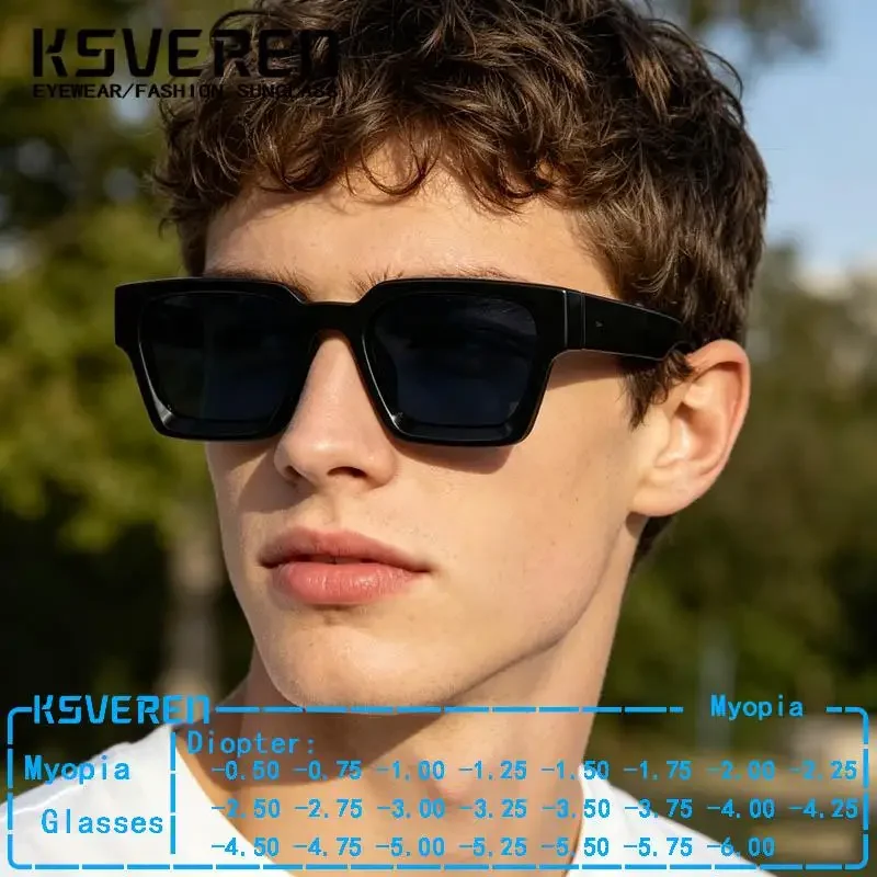 Retro Small Square Myopia Sunglasses Men Women Tinted Lens UV400 Nearsighted Outdoor Sun Shade Finished Prescription Eyewear
Retro Small Square Myopia Sunglasses Men Women Tinted Lens UV400 Nearsighted Outdoor Sun Shade Finished Prescription Eyewear